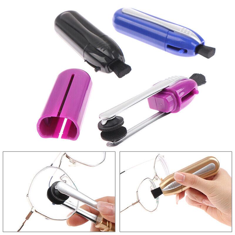 Glasses Cleaner Brush Sun Glasses Eyeglass Cleaner Cloth Lens Wipe Cleaning T EO