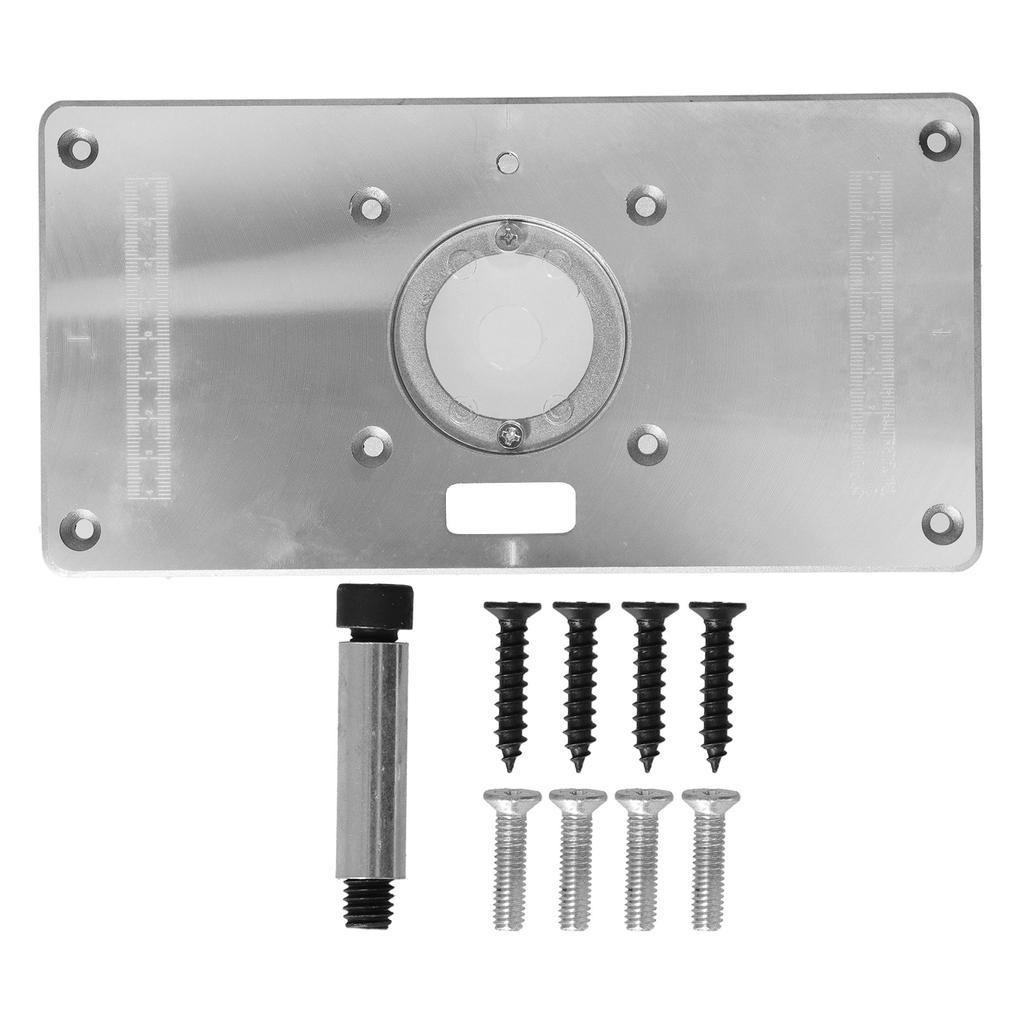 Holzbearbeitung Graviermaschine Klappbrett Aluminiumlegierung Fräs- und Nutwerkzeug Tragbar und langlebig für Arbeiter