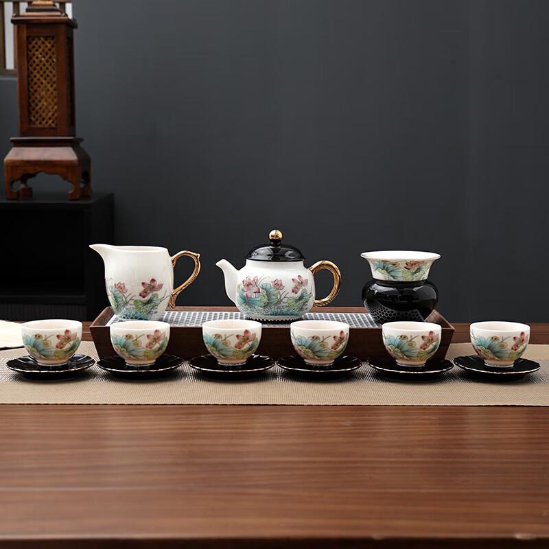 Tang Hui Jade Porcelain Kung Fu Tea Set