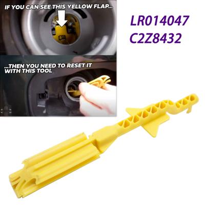 LR014047 C2Z8432 Diesel Misfuel Car Refueling Unlocker Key Fuel Tank Cap Stopper For Land Rover Range Rover Sport Discovery 3 4