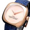 Marc Jacobs The Cushion Watch, 36mm, Rose Gold and Blue, Unisex, MJ0120179306