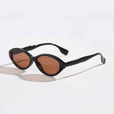 Glasses 3952 Oval Small Frame Trendy Multi-Color Sunglasses Women'S Retro Summer Sunglasses Men