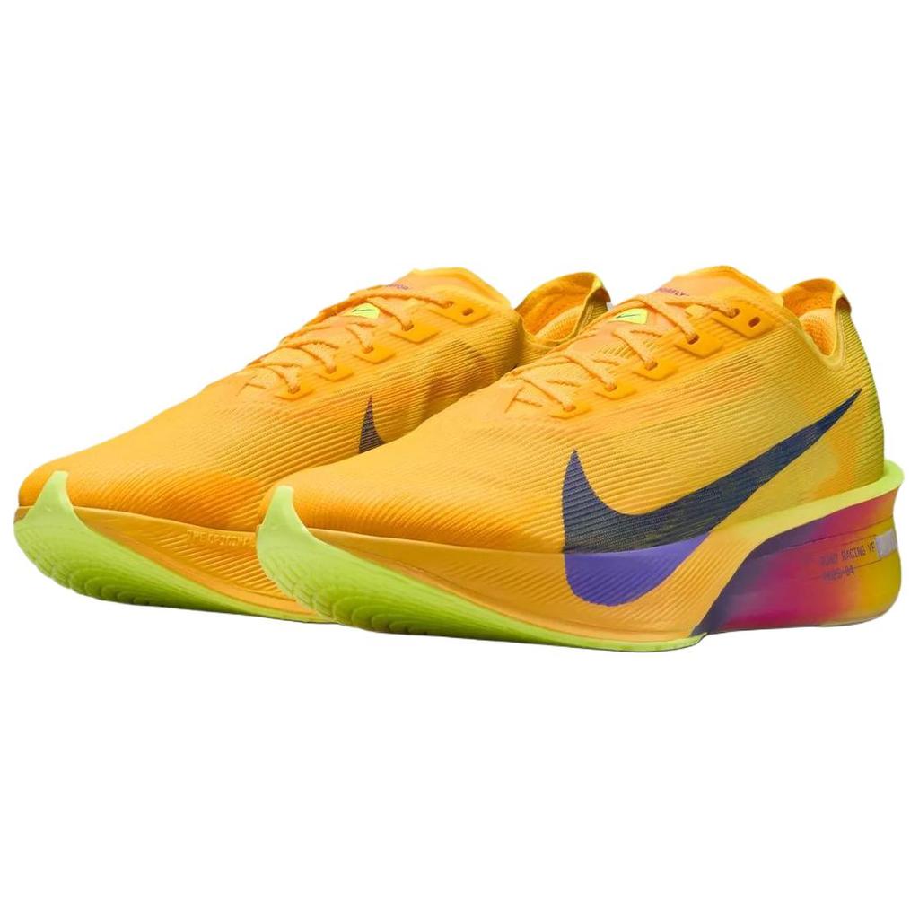 Nike ZoomX Vaporfly 4 Limon Darbesi Erkek Spor Ayakkabı Sarı Lazer-Turuncu Volt-Buz HF6414-800