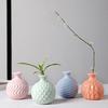 Flower Vase Nordic Decoration Ceramic Vases Home Desk Decor Flower Pot Flower Basket Simple Modern for Small Flowers