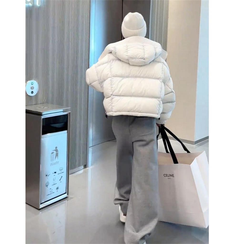 Set Invernale Elegante da Donna 2026: Giacca in Cotone con Cappuccio e Pantaloni Casual Modellanti