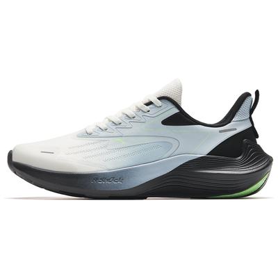Herren Laufschuhe Weiß Schwarz Blau 912335580-3