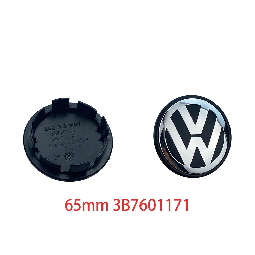 4pcs 55mm 56mm 65mm Car Wheel Center Hub Caps Cover for VW Volkswagen Golf Polo Passat Touran GTI CC B5 B6 Jetta Accessories