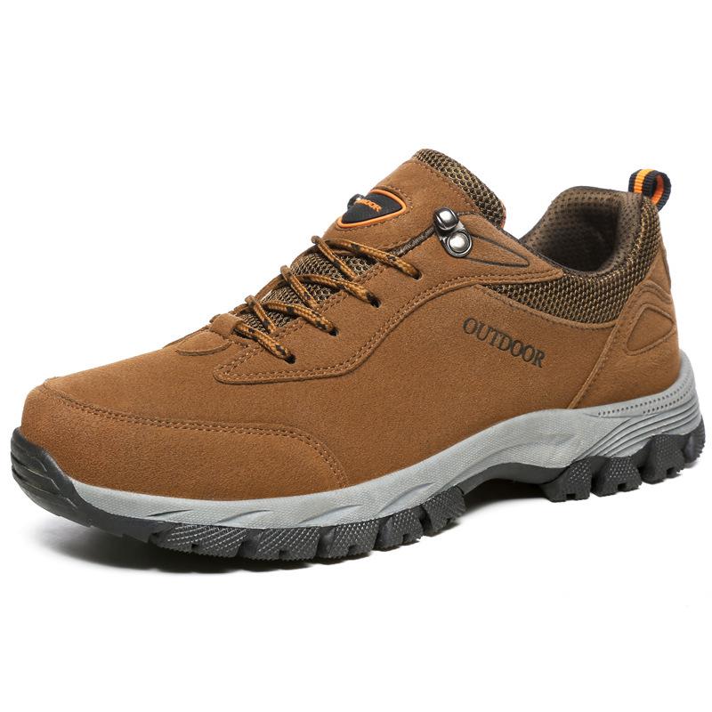 2023 Men's Comfort Outdoor Shoes: Korean Style, Wide Fit, Plus-Size, Ideal for Climbing, Travel, and Seniors