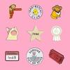 Cartoon Character Vibrant Metal Brooch Set Fun Design With Colorful Accents For Everyone