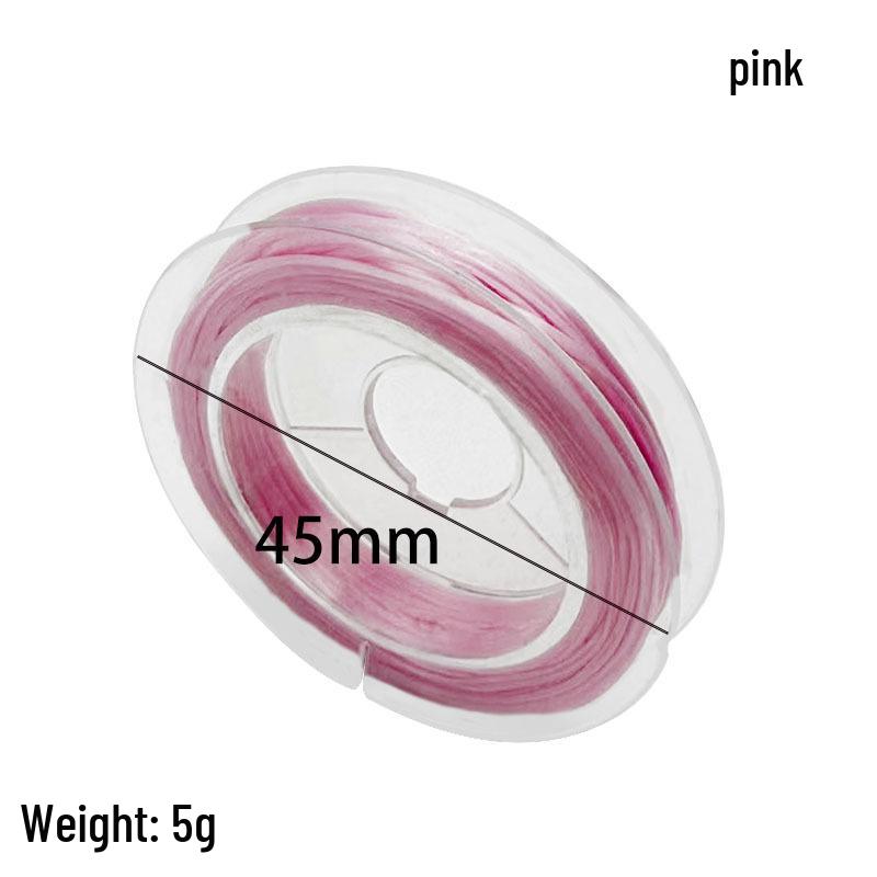 Durable 0.8mm Colored Elastic Beading Thread - 10 Meters for DIY Crafts & Wenwan Jewelry
