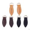 1 Sett Bladformet Glidelåshoder Lær Glidelås Anheng Trekker For Bagasje Håndvesker