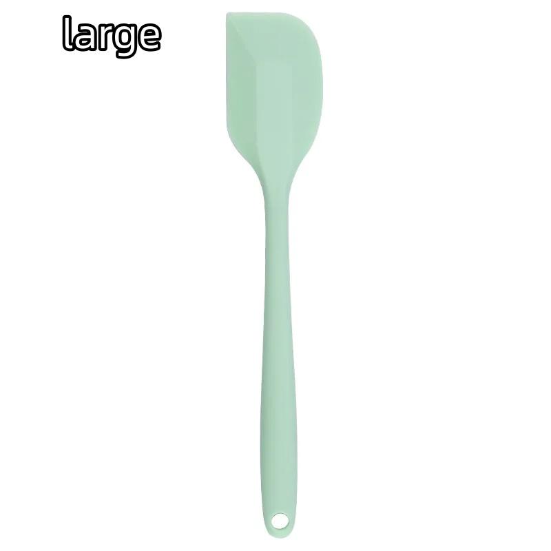 Food Grade Spatula Silicone Spatula Cream Scraper Stirring Knife  Butter Pastry Blenders Salad Mixer  Kitchen Tool Baking Tools
