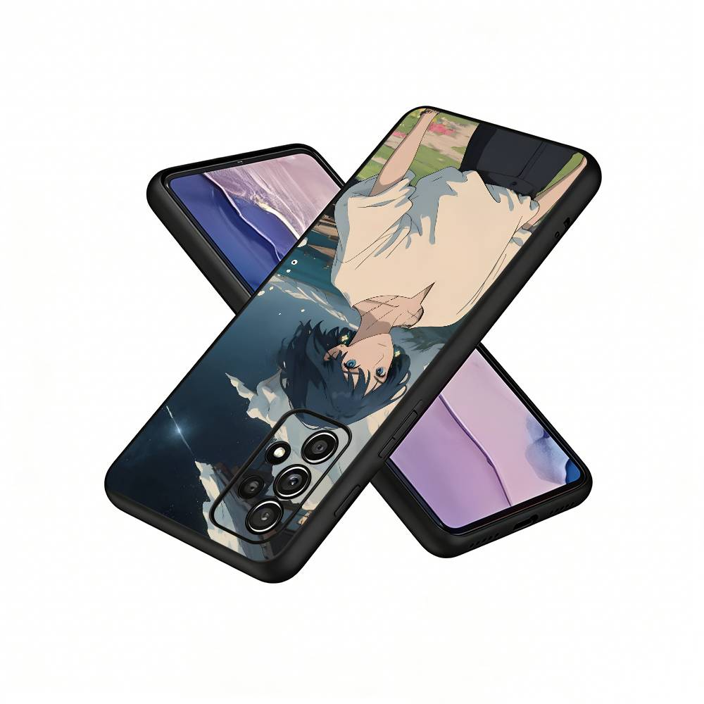 

Аниме S-Софи H-Хоул Силиконовый Защитный Чехол Для Samsung A21 31 51 53 20 22 30 32 42 50 70 Чехол Samsung A52 4G