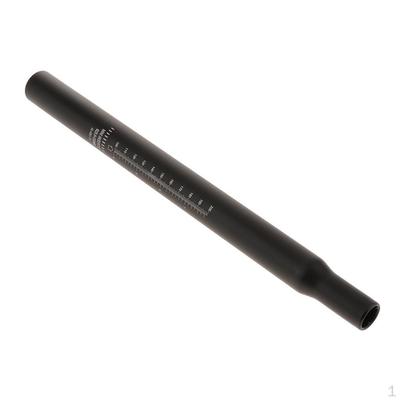 Bike Pilar Seat Post, Anti-rust Saddle Tube, Durable Straight Mount Inner Diameter: