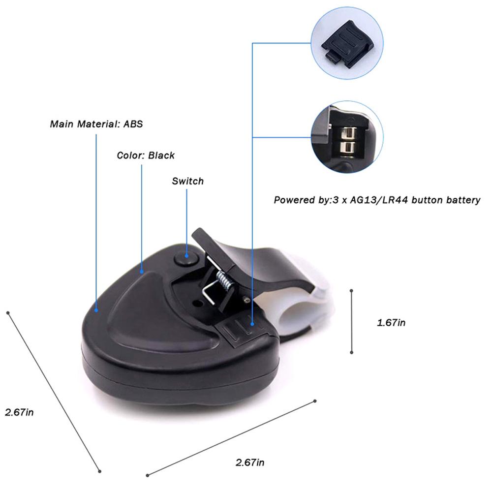 Mini Electronic Wireless Fishing Bite Alarm Sound Light Running Sensitive Mat Fishing Bell Tracker for Fish Accessories Tools