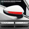 2pcs Car Rearview Mirror Side Decal Stripe Sticker Vehicle Body Accessories For Mercedes Benz AMG A B C E S CLA GLA GLB G Class