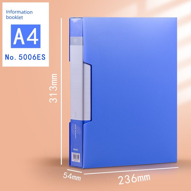 Deli Award Collection Book Office Supplies Folder [with Shell] 80 Pages