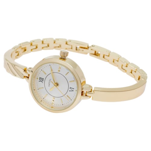 Fieldwork Women's Analog Watch with Bracelet, Lightweight and Compact, Natalia Gold, JN041-2