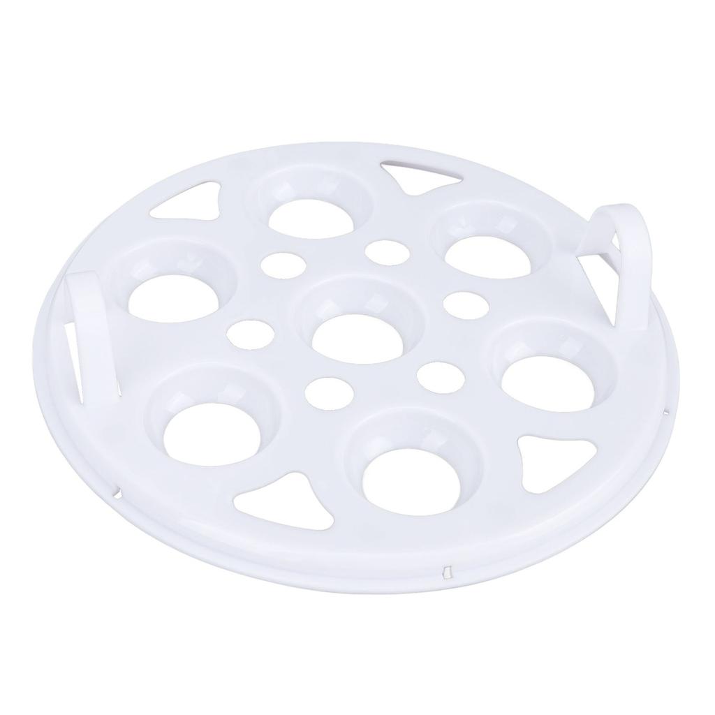Chicken Egg Cooker Make Up to 7 Large Boiled Eggs Anti Dry Burning Automatic Power Off Egg Poacher with Heating Plate