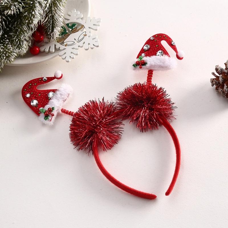 Christmas Snowflake Headband Party Costume Hair Tie Party Karaoke  Photo Props Party Hair Tie Hair Hoop Nightclub