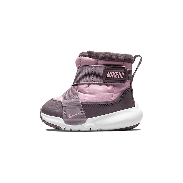 Nike Flex Advance Comfortable Abrasion Resistant Thermal High top Toddler Shoes Pink Infant And Toddler DD0303-600 26