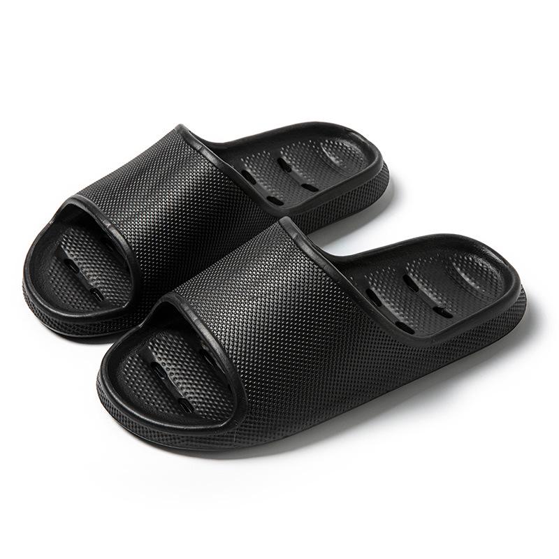 Women's Waterproof Summer Shower Slippers: Lightweight, Thick-Soled, Hollow Design for Men and Women's Outdoor or Home Wear.
