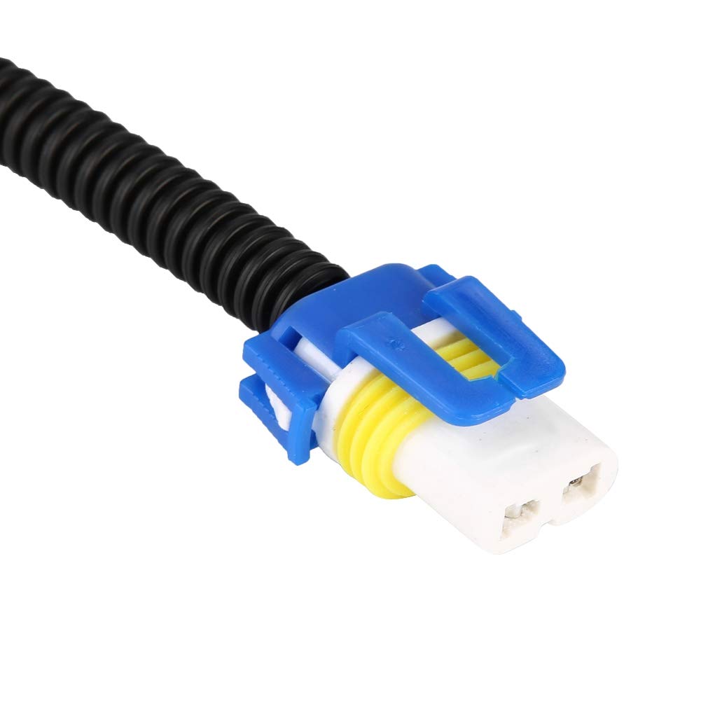 Akozon 2 Stück Kabelbaum-Konverter 9006 HB4 DC12V LED Scheinwerfer Nebelscheinwerfer Kabelbaum-Adapter Fassung