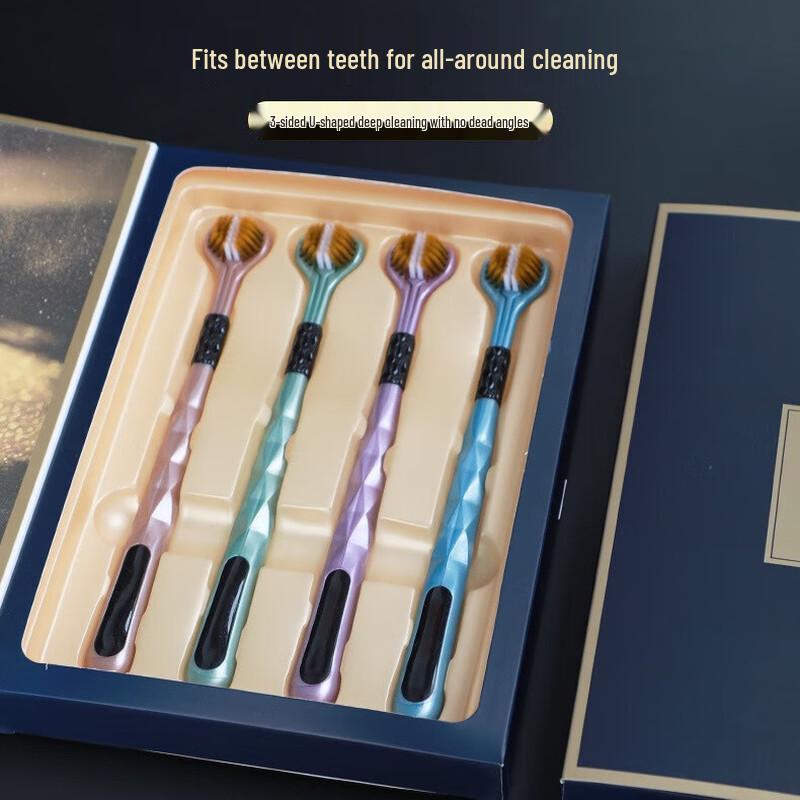 

Shuakoo Three-Sided Soft Bristle Toothbrush