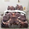 Cartoon Anime Genshin Impact Game Bedding Set for Bedroom Bedspreads for Bed Linen Comefortable Duvet Cover Quilt and Pillowcase