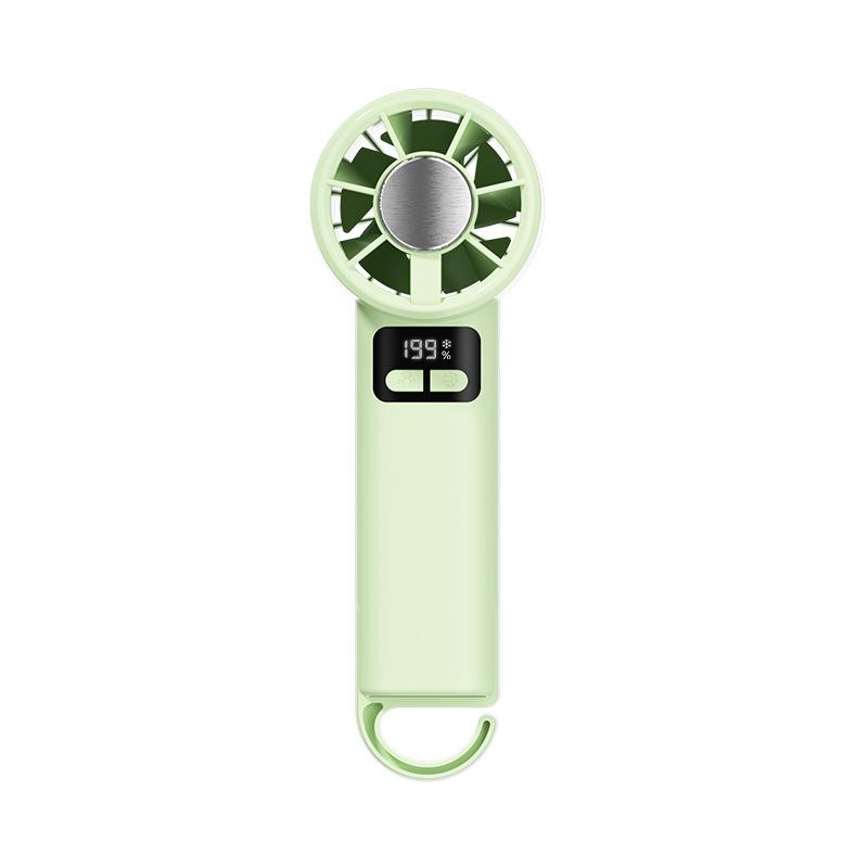 New USB Handheld Mini Fan, Semiconductor Ice Cooling Fan, 5-Speed High-Speed Turbo Violent Fan, Portable Outdoor Cooling Gadget