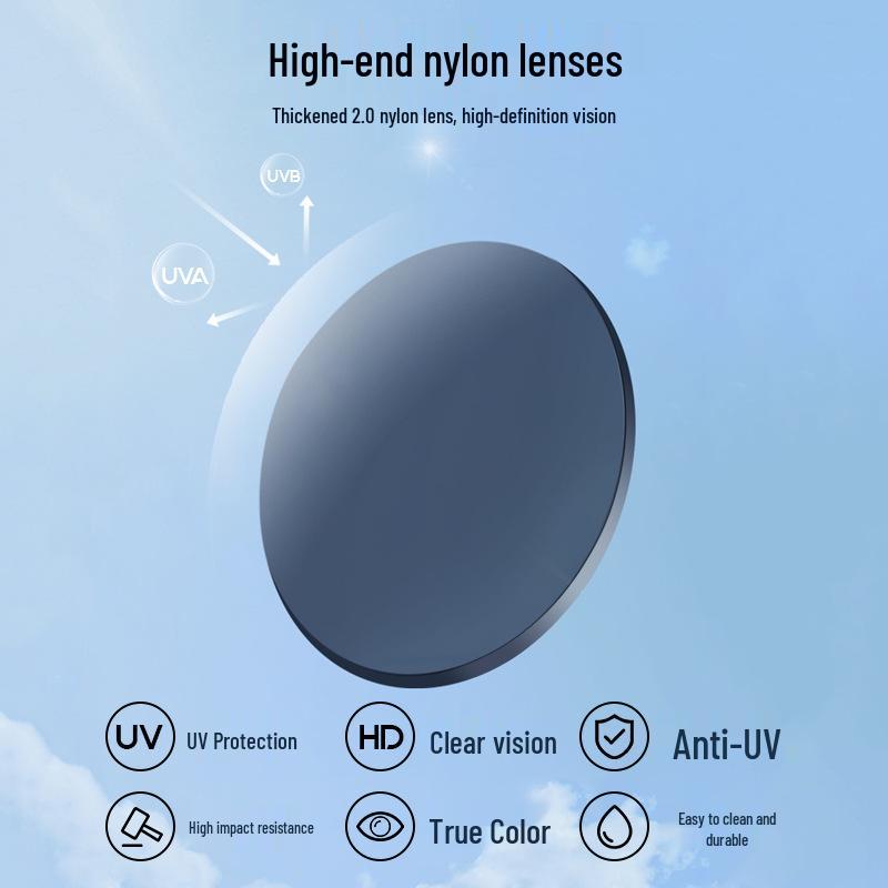 High-End Polarized UV Protection Square Frame Sunglasses for Men & Women