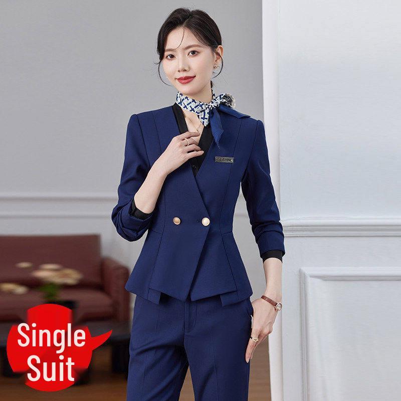 Premium Women s Winter Suit Set for Receptionists and Hospitality Professionals L
