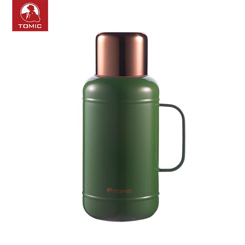 TOMIC Large Capacity Stainless Steel Insulated Tea Pot