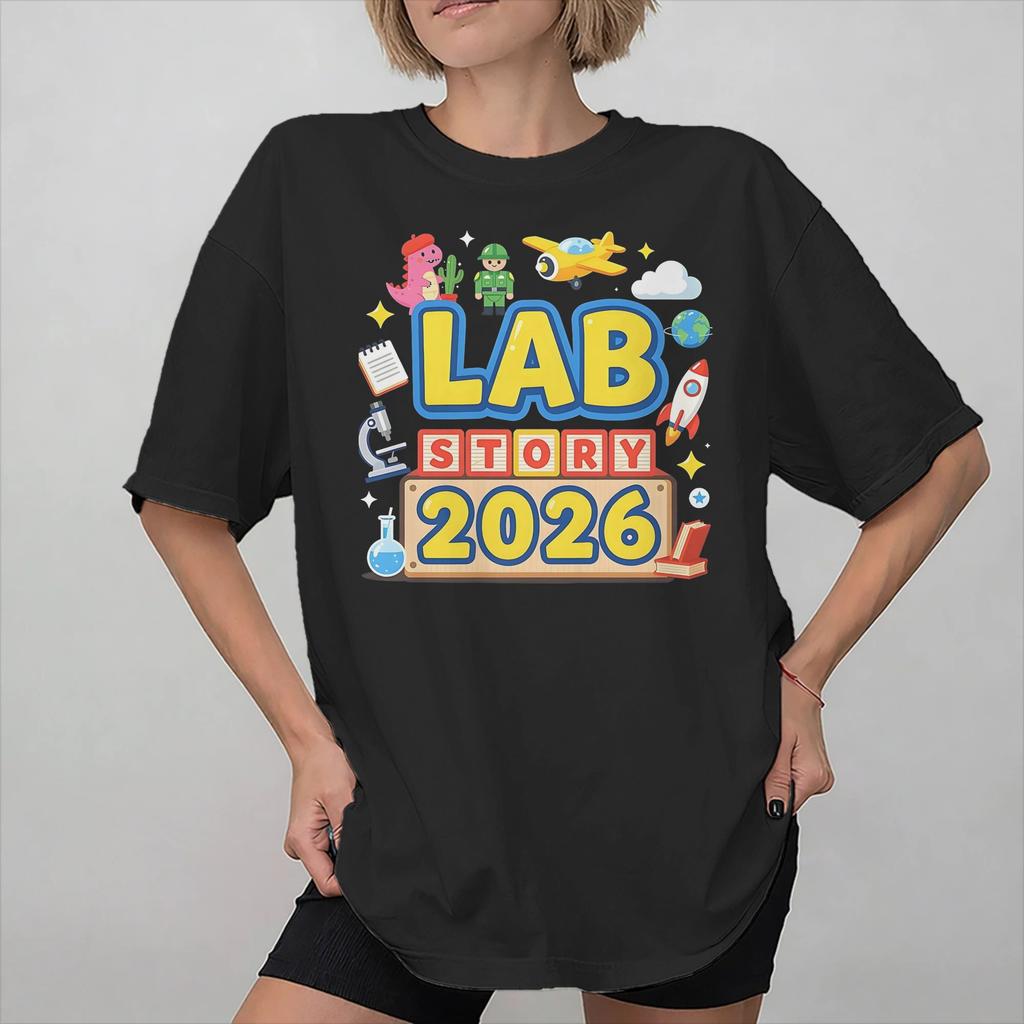 Lab Crew Lab Week 2026 Graphic Printing T Shirt for Unisex Women Cotton Tee Shirt Clothing