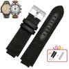 Cinturino in vera pelle per orologio Timex Tidal compass Cinturino T2n739 T2n720 T2n721 Cinturino in tela 24*16mm da uomo Bocca convessa