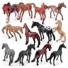 World Famous Horse Model Set Pvc Static Figurines Collectors Animal Display For Model Enthusiasts