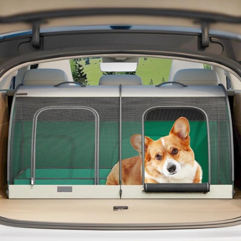 Large Dog Bed Cat Carrier Car Seat Backpack Puppy Covers Car Seats Carrying Travel Novelties Vehicle Accessories Pet Supplies