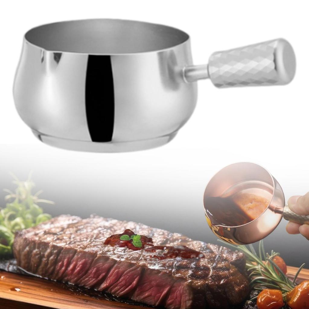 Condiment Container Dipping Bowl with Handle Round Seasoning Dish Hiking Soup for