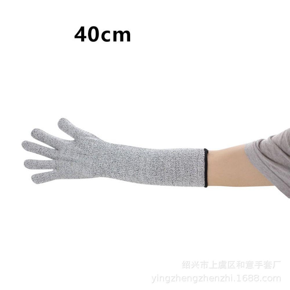 Cut-Resistant Anti-puncture Arm Protection Sleeve Skin-friendly Anti Cut Gloves HPPE Cut Resistan