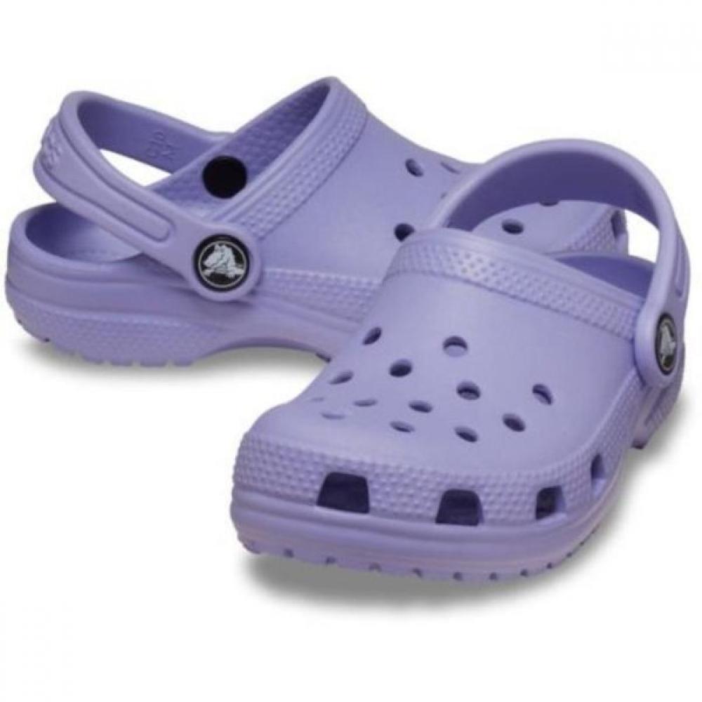 

Crocs Классические сандалии-клоги для малышей purple/140