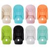Baby Pu Leather Dining Chair Cover Children Leather Cushion Baby Dining Chair Leather Cover With Padding Seat Case Accessories