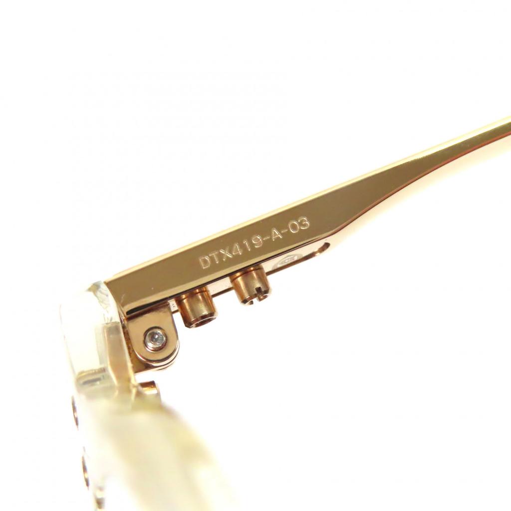 Pristine DITA Glasses OKU gold mens DTX419-A03 Used
