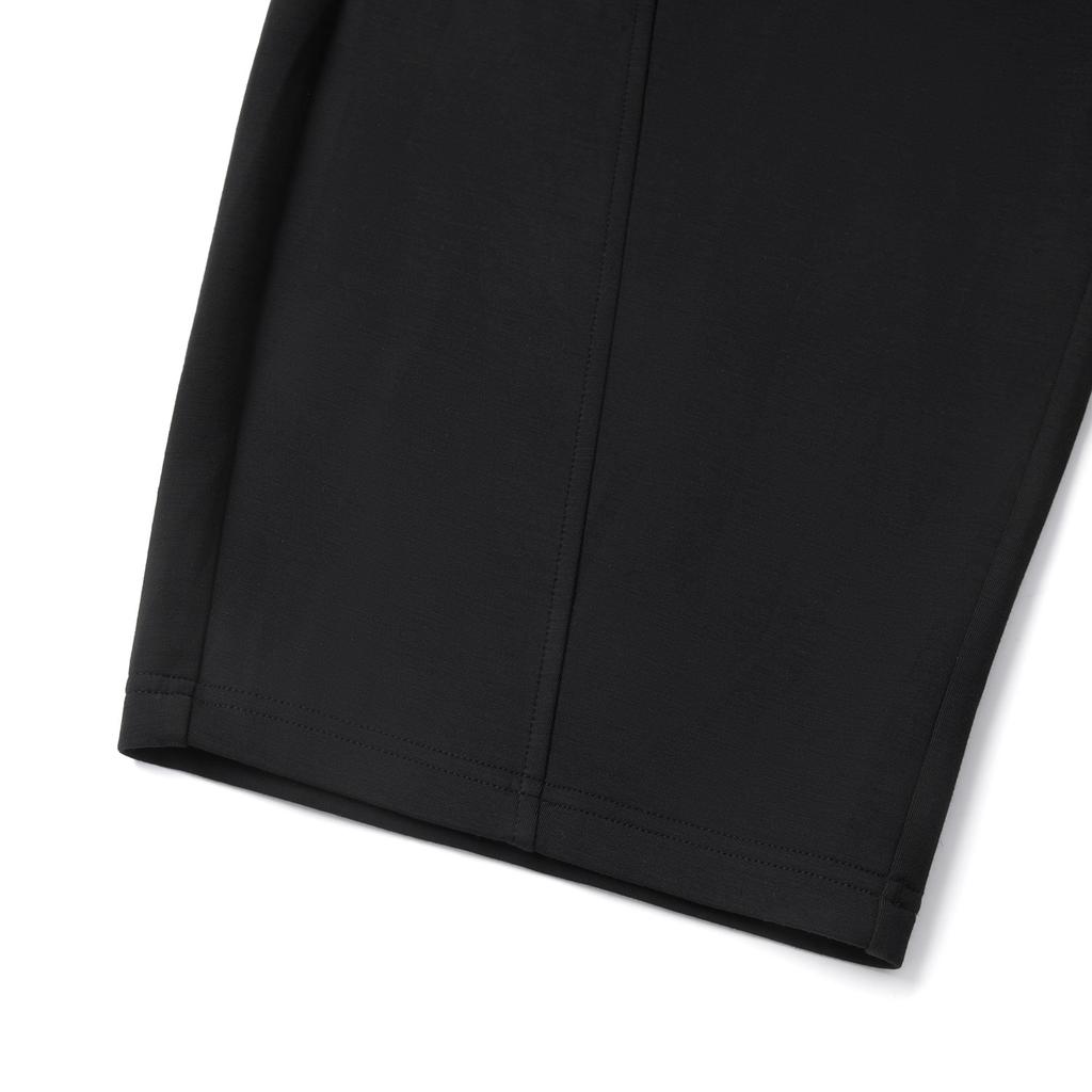 Li-Ning Sports Lifestyle Series Solid Color Mid-Rise Breathable Versatile Straight Leg Casual Pants Women Bottoms Black AKLV198-2
