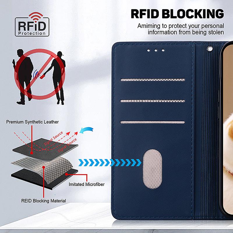 Leather Phone Case for Xiaomi Redmi A5 A4 A1 A2 Plus 4G A3 Pro K70E k20 K60 K70 K80 Pro K60 Ultra Wallet Lanyard Cover