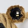 Retro Industrial Style Hemp Rope Chandelier for Restaurants Cafes Bars Shops Vintage Decorative Lighting