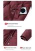 Mid-Aged & Elderly Women's Plus Size Winter Down Jacket - New Style, Thick & Warm Coat for 60s-70s Grandma or Wife.