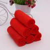 Big Red Embossed Happy Word Red Towel Ground Velvet Thick Wedding Handkerchief