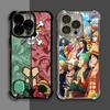 Anime One Pieces Soft Funda For iPhone 17 Pro 16 15 14 13 12 11 Pro Max Case 17 Plus 17E 16E 17Air Camera Protection Phone Cover