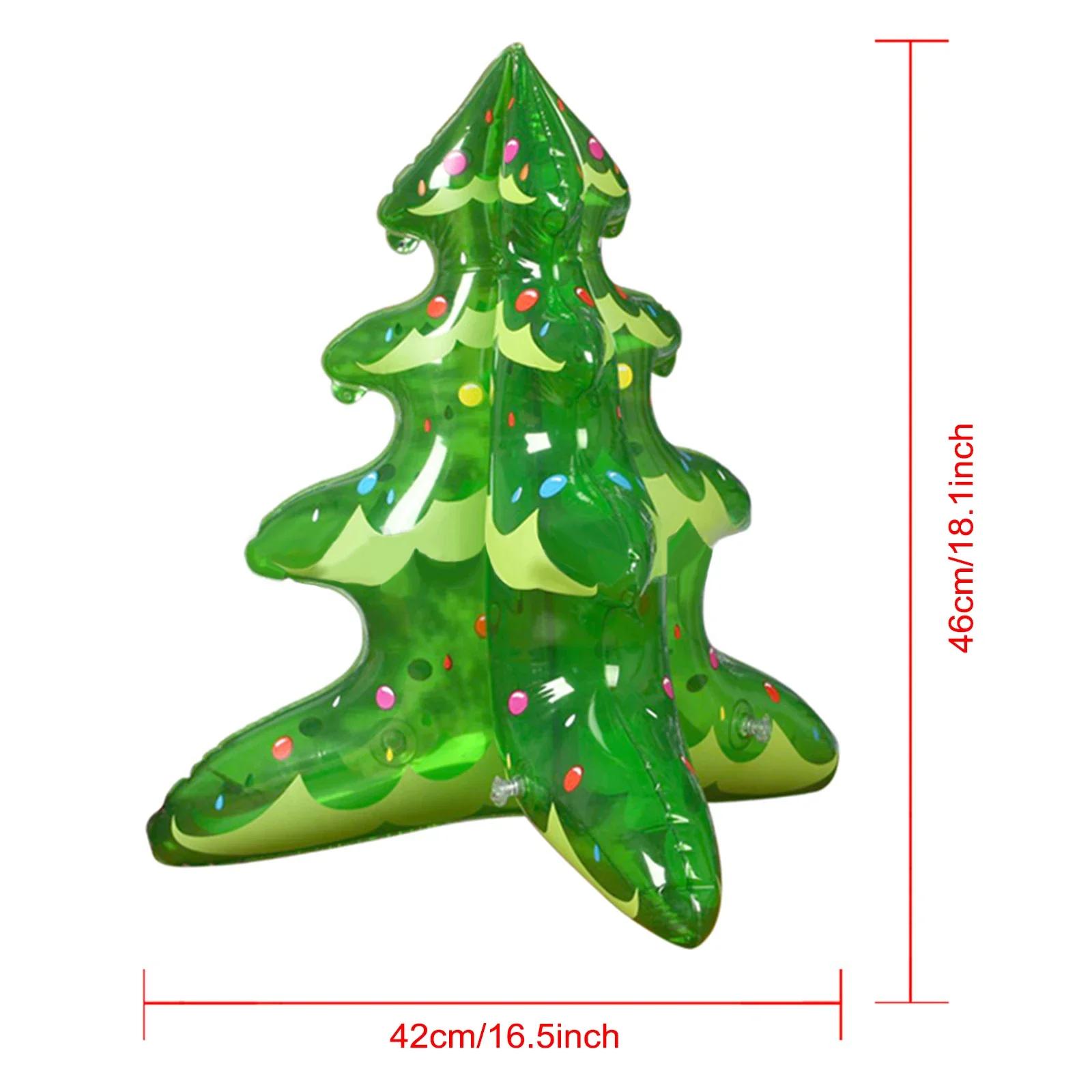 Inflatable Christmas Tree PVC Stage Props For Holiday/Christmas/Party/Yard/Garden Christmas Tree 46CM