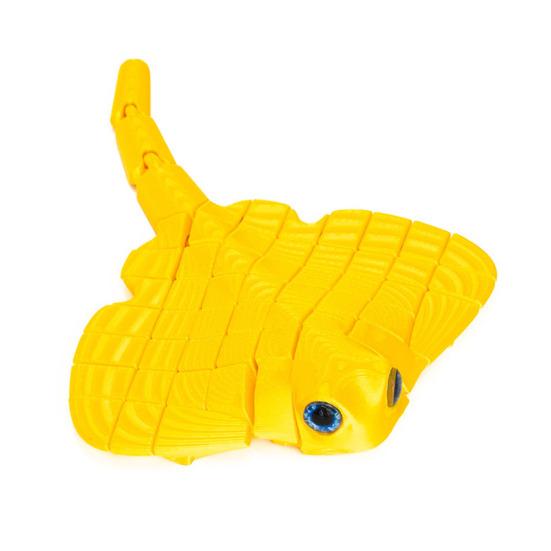 Figurinha de Peixe-Morcego Impressa em 3D Modelo de Animal Marinho Colecionável para Crianças Adultos Decoração de Mesa Executiva para Casa/Escritório